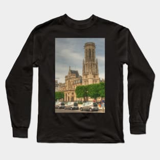 Saint-Germain l'Auxerrois, Paris Long Sleeve T-Shirt